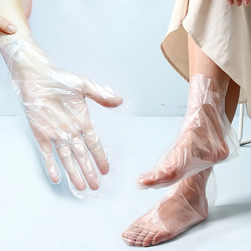 Disposable Gloves Nitrile - ชุด 200 ชิ้น (หน้ากากมือ 100 ชิ้น
