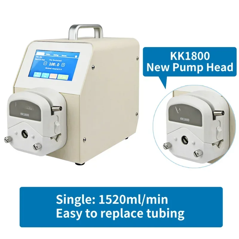 Medical Lab For Sale - รีโมทคอนโทรลแบบ Wifi ปั๊มเพอริสตัลติกปรับอัตราการไหลได้ สำหรับอุปกรณ์การแพทย์ ห้องปฏิบัติการ ถ่ายโอนของเหลว