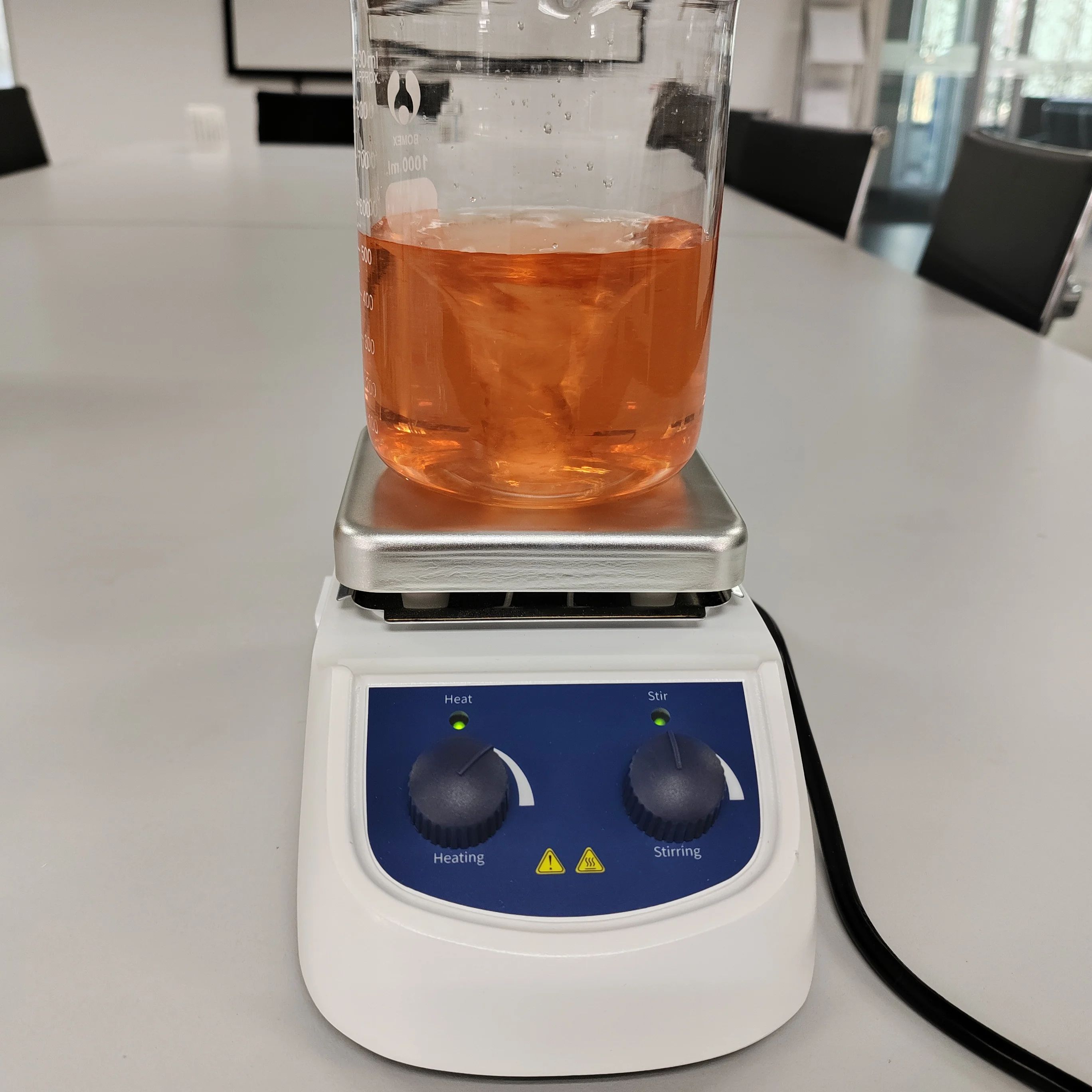 Magnetic Stirrer Hotplate - MS4-H380-E 5L เครื่องกวนสารแม่เหล็กพร้อมแผ่นทำความร้อน อุปกรณ์ทำความร้อนในห้องปฏิบัติการพร้อมแม่เหล็กสำหรับการวิจัยทางวิทยาศาสตร์