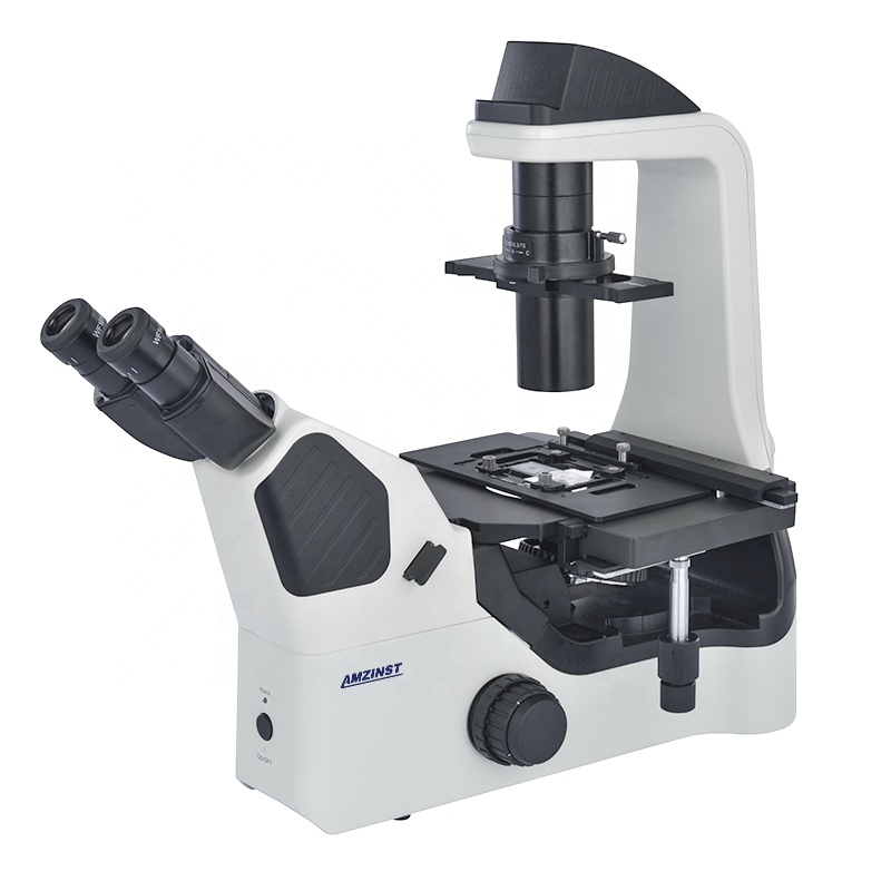 Medical Lab For Sale - กล้องจุลทรรศน์กลับหัวทางชีววิทยา รุ่น ABM-610T สำหรับห้องปฏิบัติการทางการแพทย์ ลดราคาพิเศษ