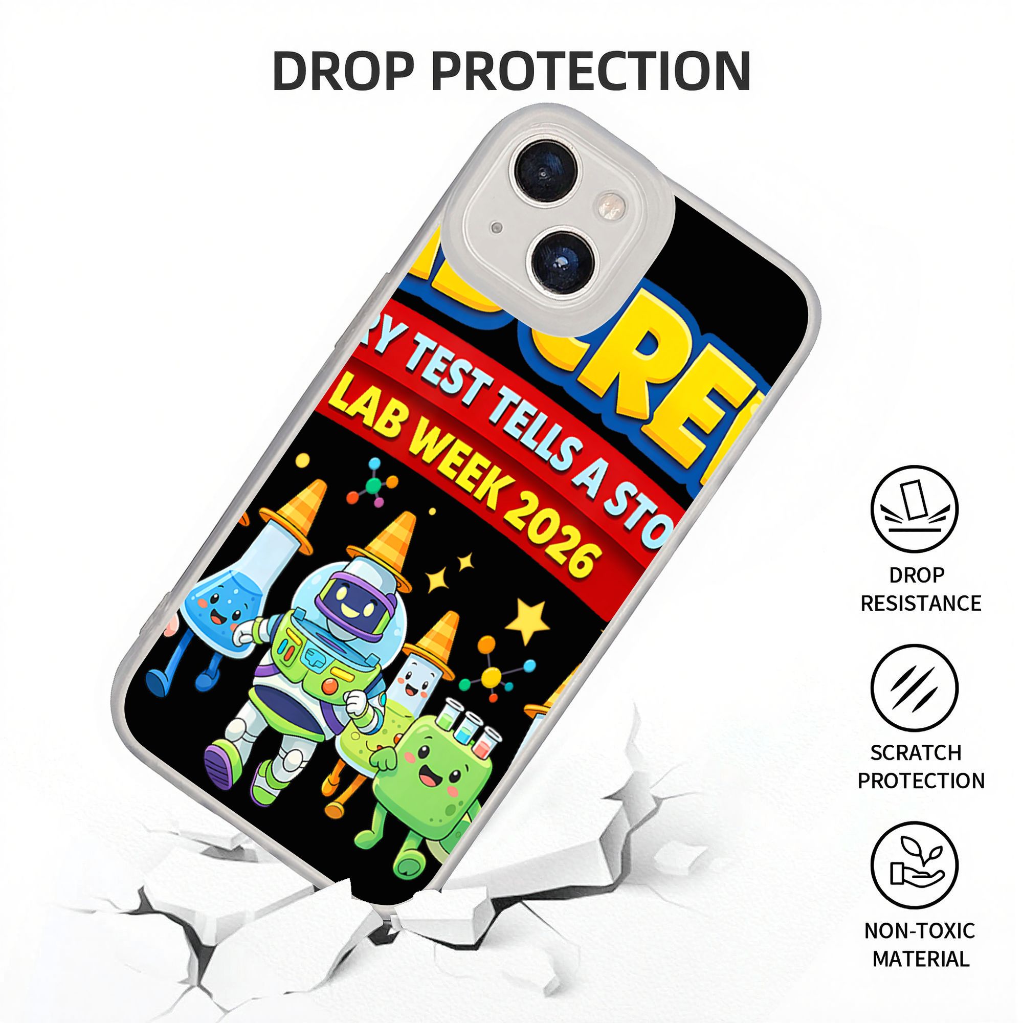 เคสโทรศัพท์กันกระแทก New Armor - Medical Laboratory Scientist บทวิจารณ์และราคา