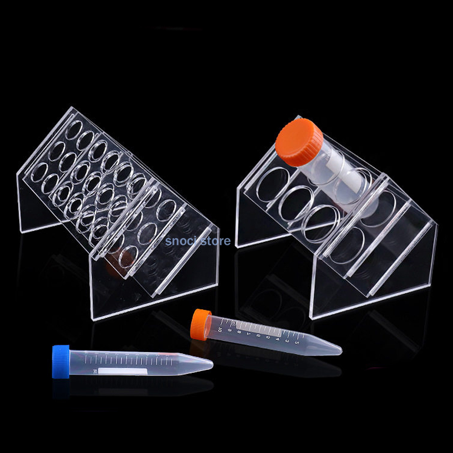 ชั้นวางหลอดทดลองอะคริลิคแบบเอี - Centrifuge Tube Rack บทวิจารณ์และราคา