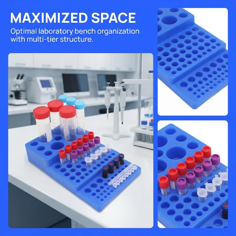 ชั้นวางหลอดขนาด 0.2–50 มล. สำห - Centrifuge Tube Rack บทวิจารณ์และราคา