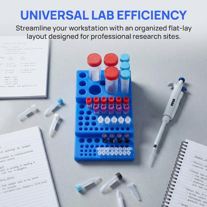 ชั้นวางหลอดขนาด 0.2–50 มล. สำห - Centrifuge Tube Rack บทวิจารณ์และราคา