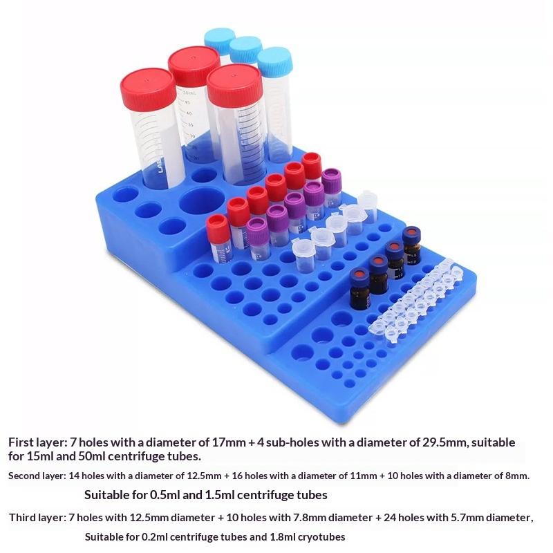 【xxx】ชั้นวางหลอดหมุนเหวี่ยงอเน - Centrifuge Tube Rack บทวิจารณ์และราคา