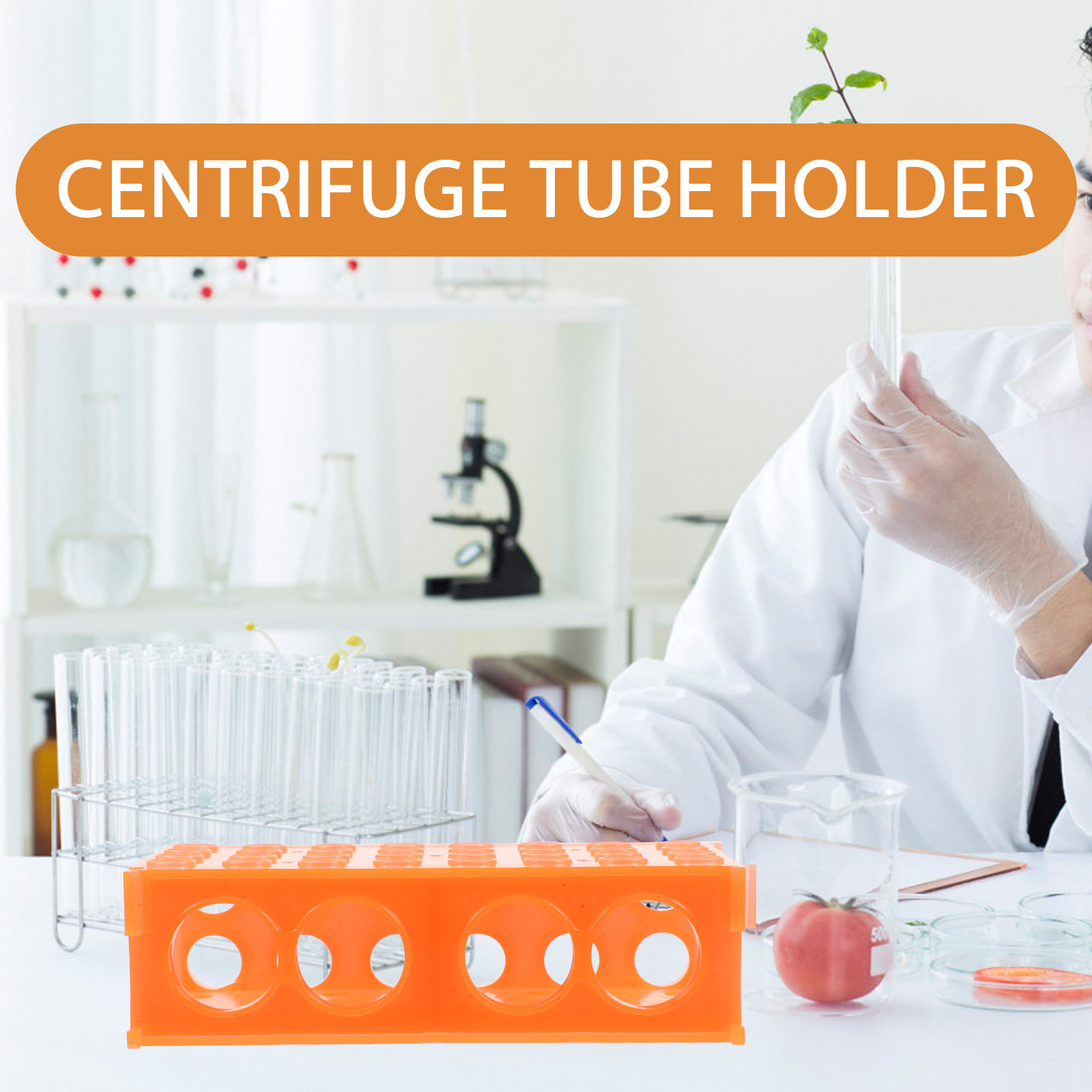 ชั้นวางหลอดปั่นเหวี่ยงแบบพลาสต - Centrifuge Tube Rack บทวิจารณ์และราคา