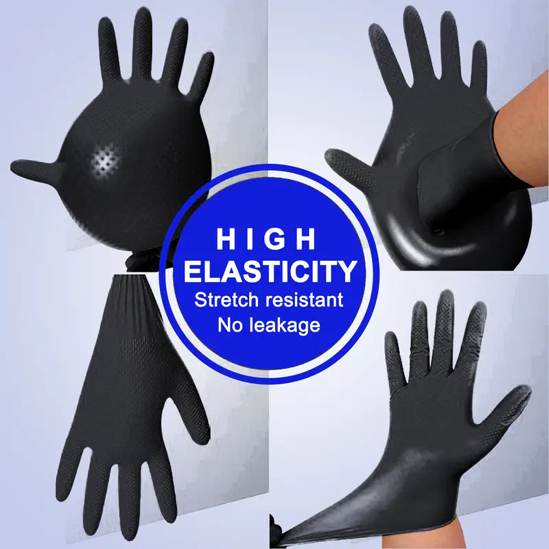 ถุงมือไนไตรล์แบบใช้แล้วทิ้งสีส - Disposable Gloves Nitrile บทวิจารณ์และราคา