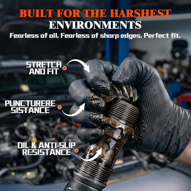 ถุงมือไนไตรล์แบบใช้แล้วทิ้งสีส - Disposable Gloves Nitrile บทวิจารณ์และราคา