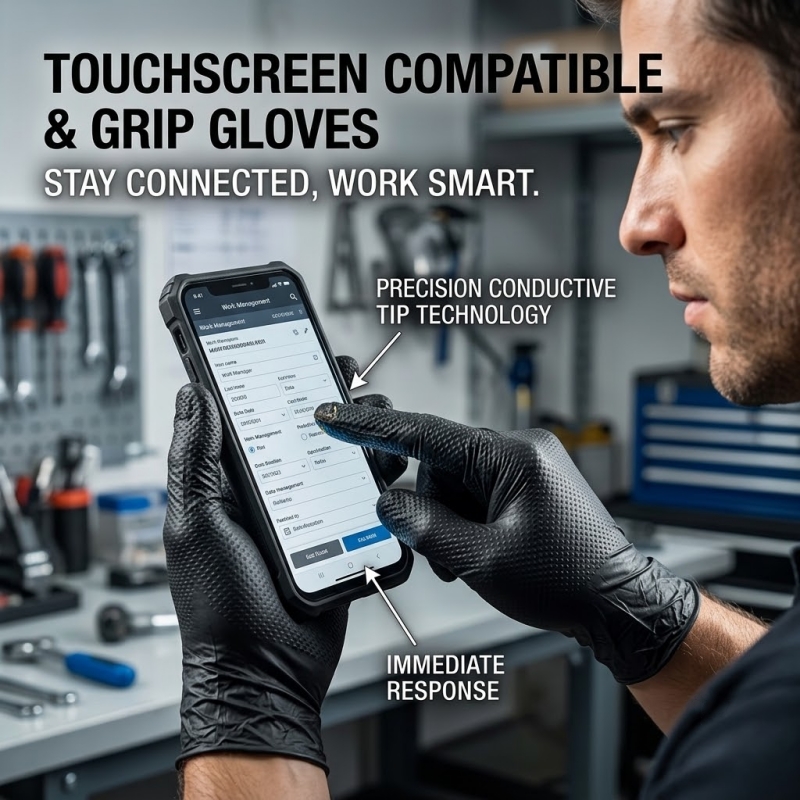 ถุงมือไนไตรล์อุตสาหกรรมสีดำแบบ - Disposable Gloves Nitrile บทวิจารณ์และราคา