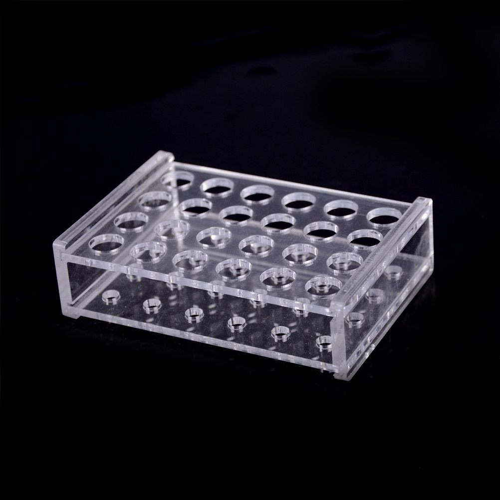 24หลุมหลอดทดสอบพลาสติก1.5Ml Ce - Centrifuge Tube Rack บทวิจารณ์และราคา