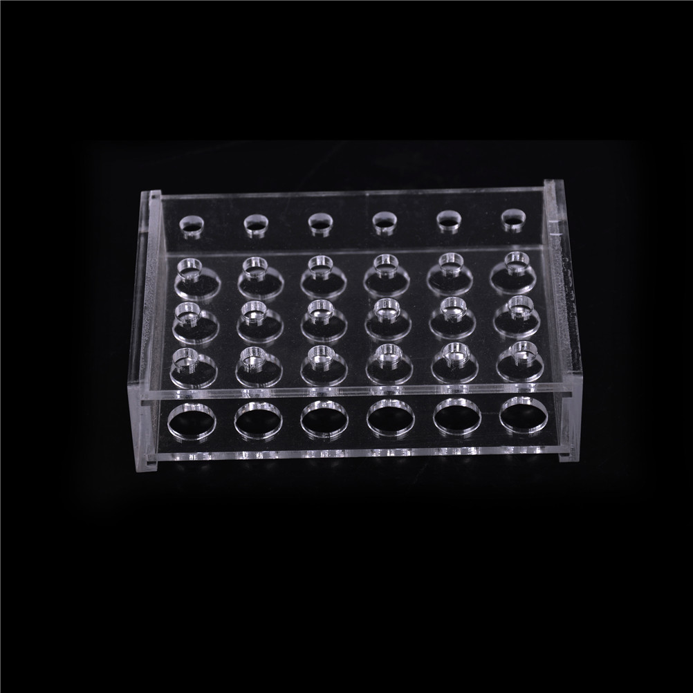 24หลุมหลอดทดสอบพลาสติก1.5Ml Ce - Centrifuge Tube Rack บทวิจารณ์และราคา