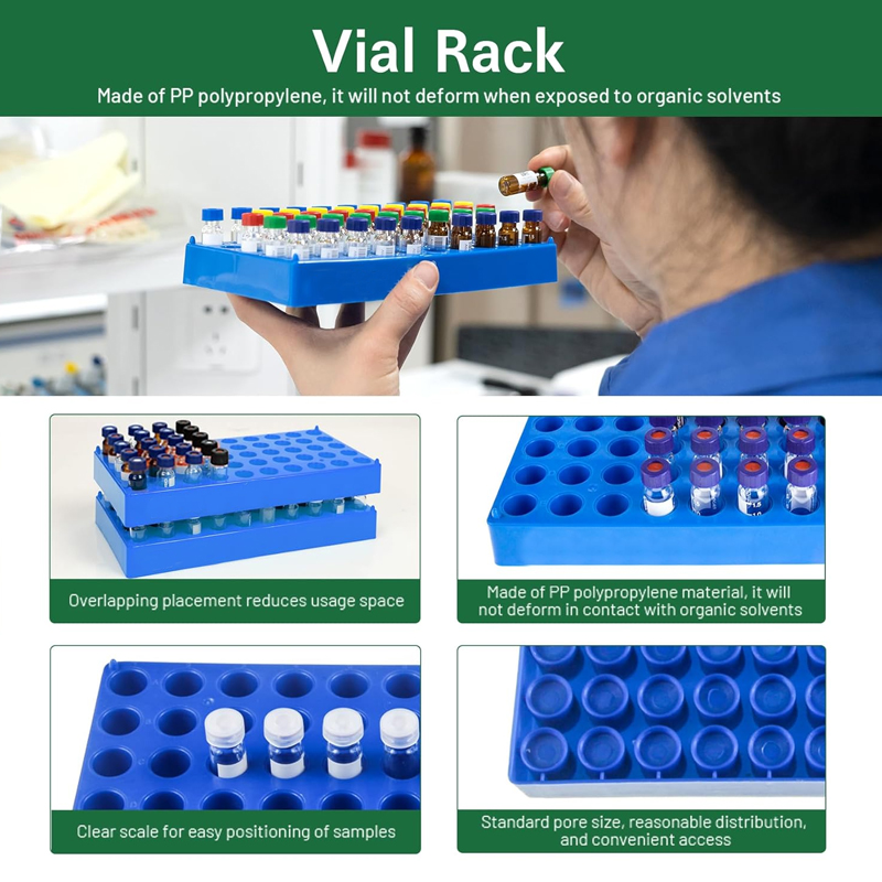 ชั้นวางขวดพลาสติก 50 ถือเหมาะส - Centrifuge Tube Rack บทวิจารณ์และราคา