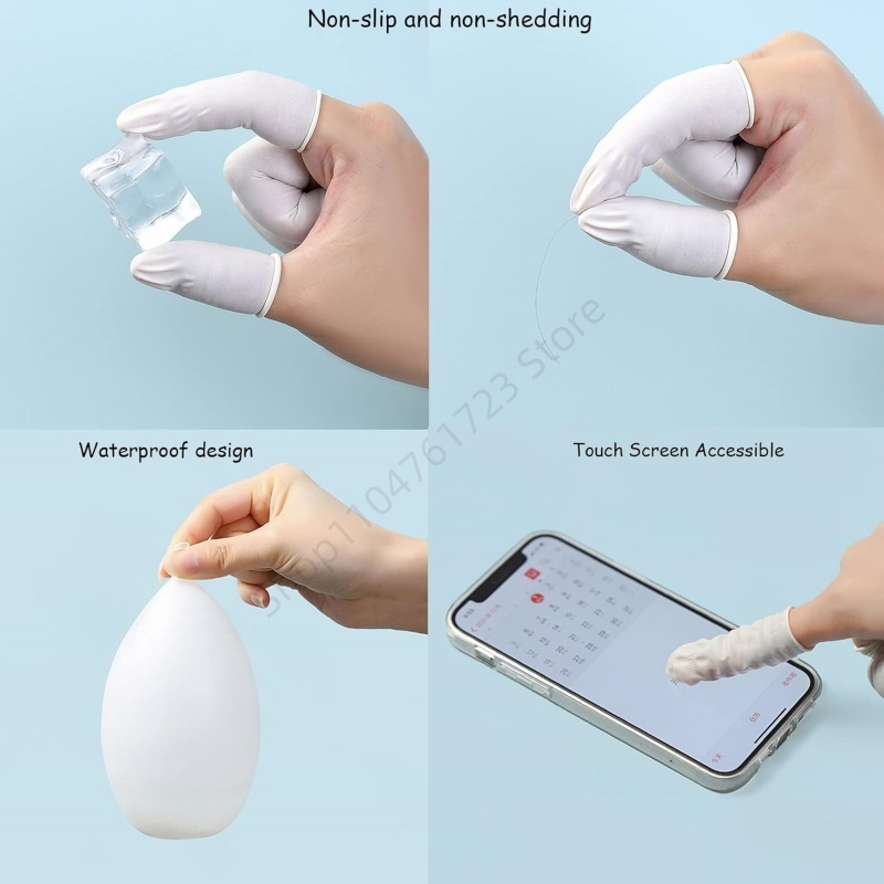 ถุงมือยางแบบใช้แล้วทิ้ง 100 ชิ - Disposable Gloves Nitrile บทวิจารณ์และราคา