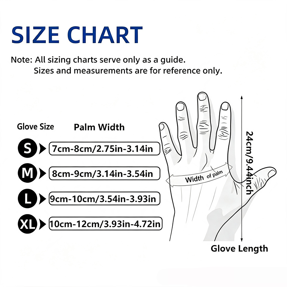 100 ชิ้น/กล่อง ถุงมือไนไตรล์สี - Disposable Gloves Nitrile บทวิจารณ์และราคา