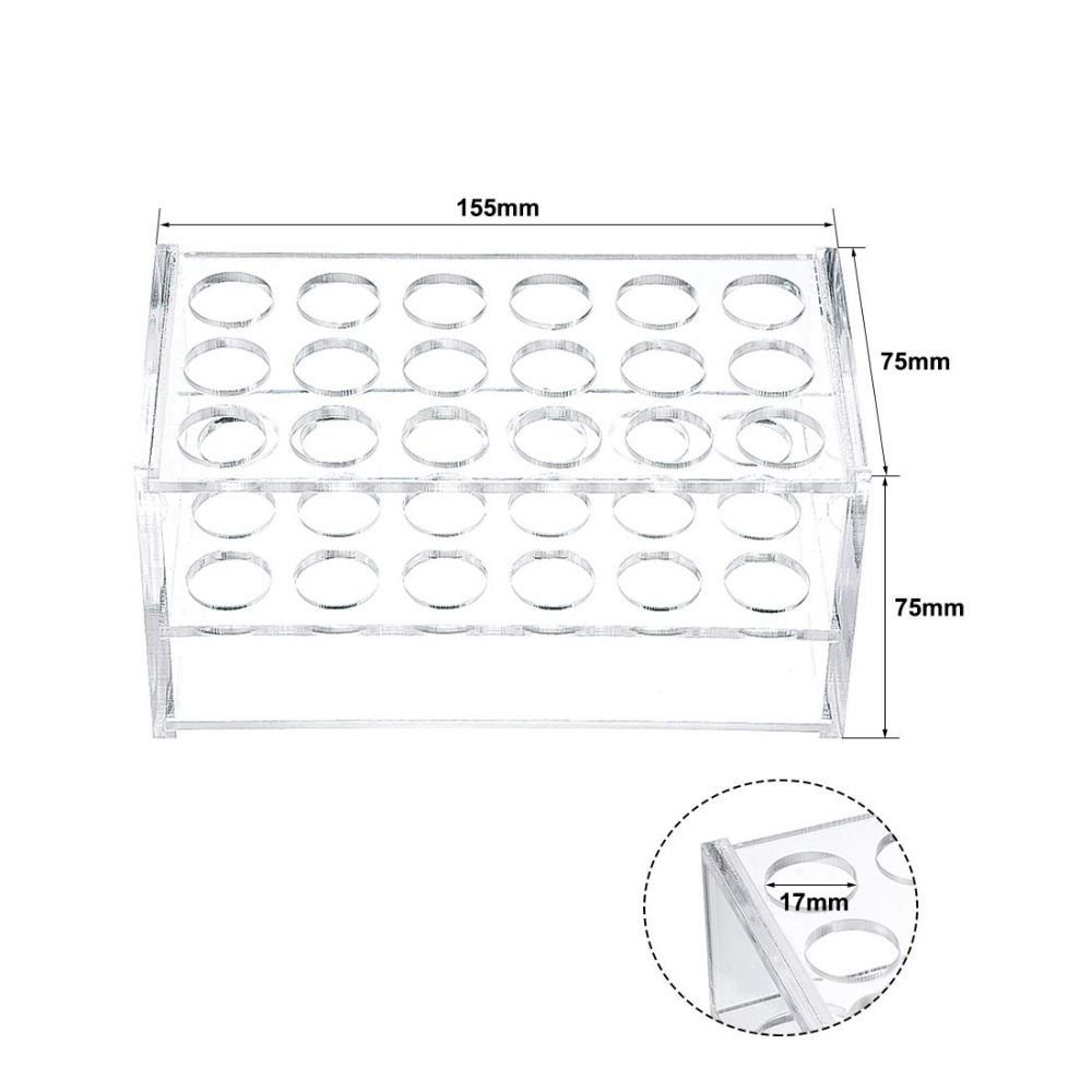 ชั้นวางหลอดทดลองอะคริลิกแบบใหม - Centrifuge Tube Rack บทวิจารณ์และราคา