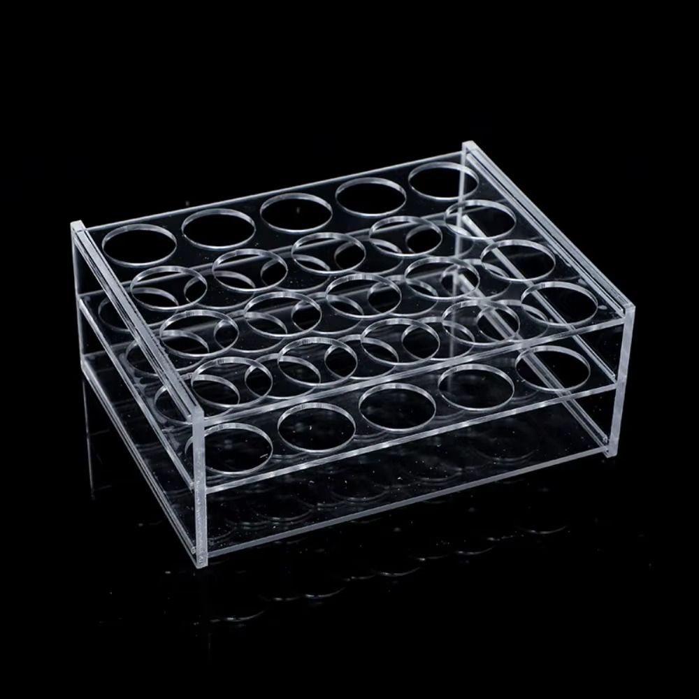 ชั้นวางหลอดทดลองอะคริลิกใส ทนท - Centrifuge Tube Rack บทวิจารณ์และราคา