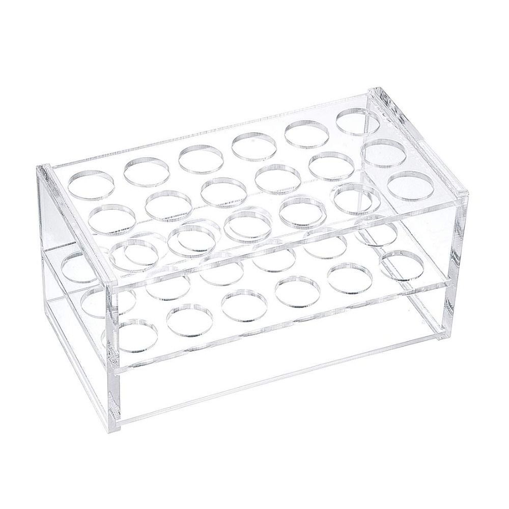 ชั้นวางหลอดทดลองอะคริลิกใส ทนท - Centrifuge Tube Rack บทวิจารณ์และราคา
