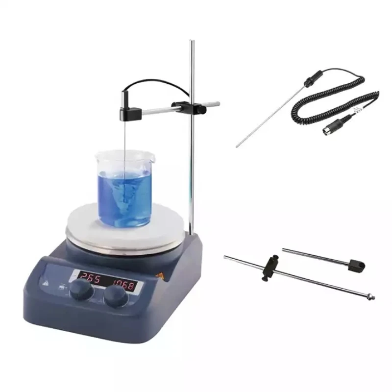 เครื่องกวนสารแม่เหล็กแบบให้ควา - Magnetic Stirrer Hotplate บทวิจารณ์และราคา