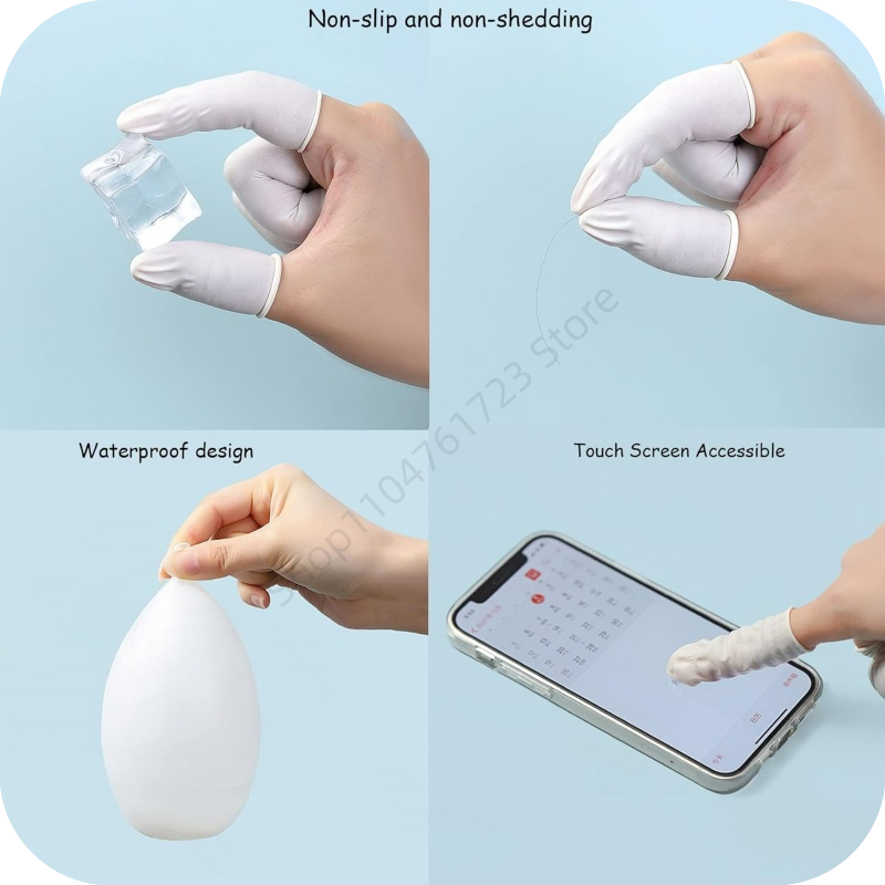 100 ชิ้น ปลอกนิ้วแบบใช้แล้วทิ้ - Disposable Gloves Nitrile บทวิจารณ์และราคา