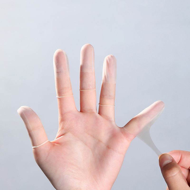 ปลอกนิ้วลาเท็กซ์แบบใช้แล้วทิ้ง - Disposable Gloves Nitrile บทวิจารณ์และราคา