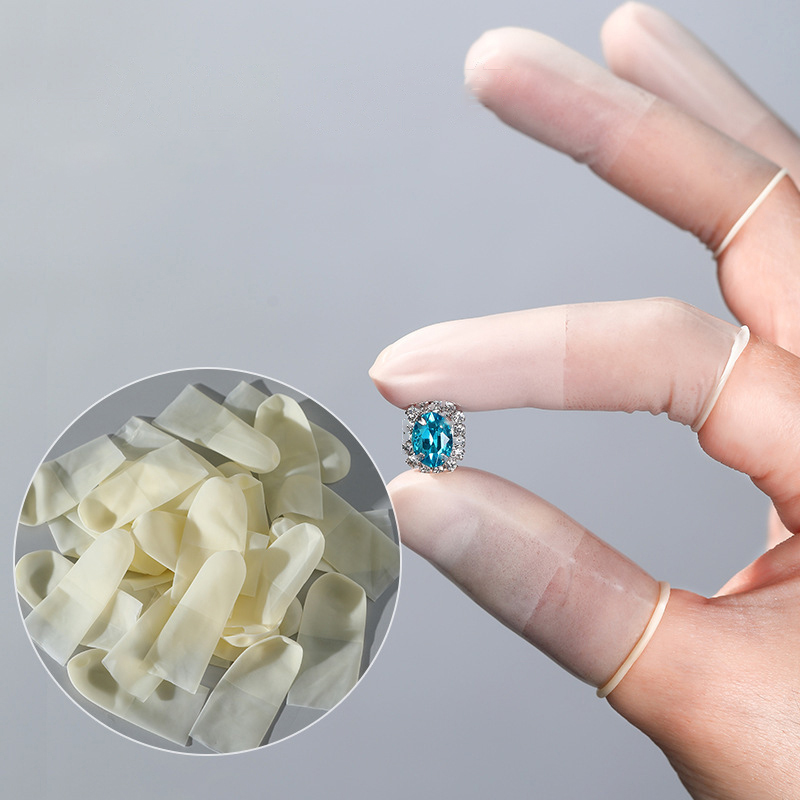 ปลอกนิ้วลาเท็กซ์แบบใช้แล้วทิ้ง - Disposable Gloves Nitrile บทวิจารณ์และราคา